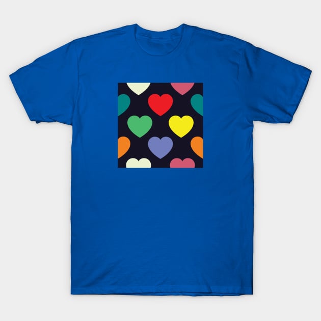 Heart Love Pattern T-Shirt by FromTheAshes